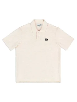 Polos|Sergio Tacchini Livata Monogram Polo- Gardenia