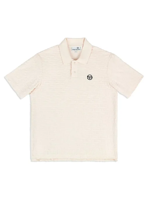 Polos|Sergio Tacchini Livata Monogram Polo- Gardenia
