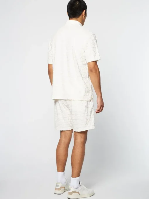 Polos|Sergio Tacchini Livata Monogram Polo- Gardenia