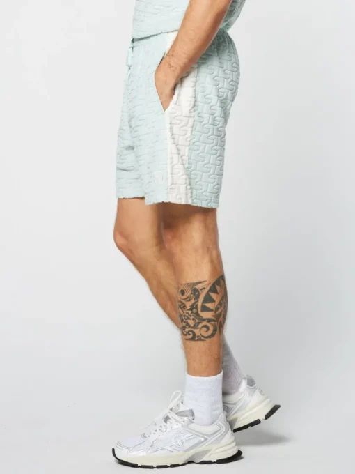 Shorts And Swim|Sergio Tacchini Livata Monogram Short- Surf Spray
