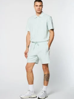Shorts And Swim|Sergio Tacchini Livata Monogram Short- Surf Spray