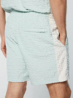 Shorts And Swim|Sergio Tacchini Livata Monogram Short- Surf Spray