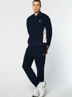 Jackets|Sergio Tacchini Livata Monogram Track Jacket- Maritime Blue
