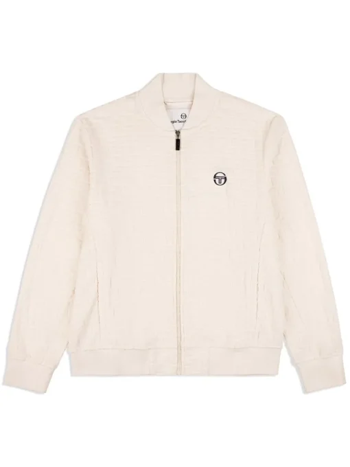 Jackets|Sergio Tacchini Livata Monogram Track Jacket- Gardenia