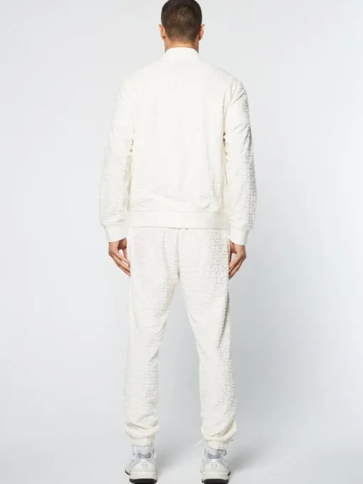 Jackets|Sergio Tacchini Livata Monogram Track Jacket- Gardenia