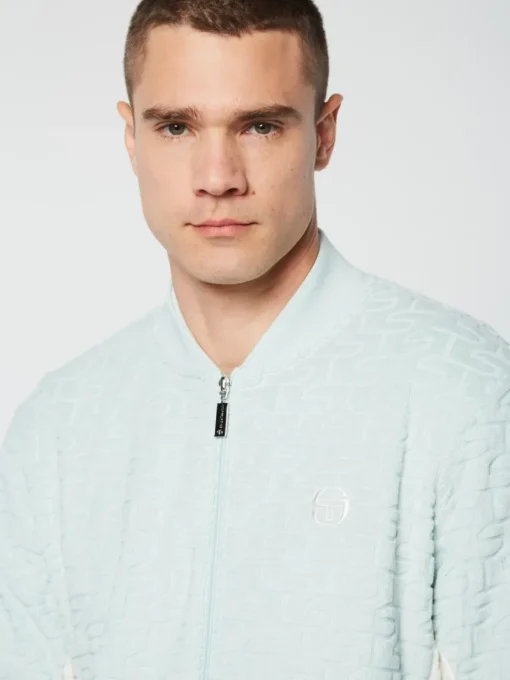 Tracksuits|Sergio Tacchini Livata Monogram Track Jacket- Surf Spray