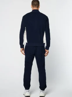 Tracksuits|Sergio Tacchini Livata Monogram Track Jacket- Maritime Blue
