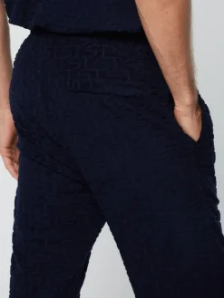 Tracksuits|Sergio Tacchini Livata Monogram Track Pant- Maritime Blue