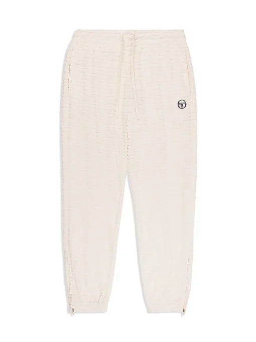 Pants And Sweatpants|Sergio Tacchini Livata Monogram Track Pant- Gardenia