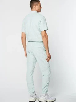 View All|Sergio Tacchini Livata Monogram Track Pant- Surf Spray