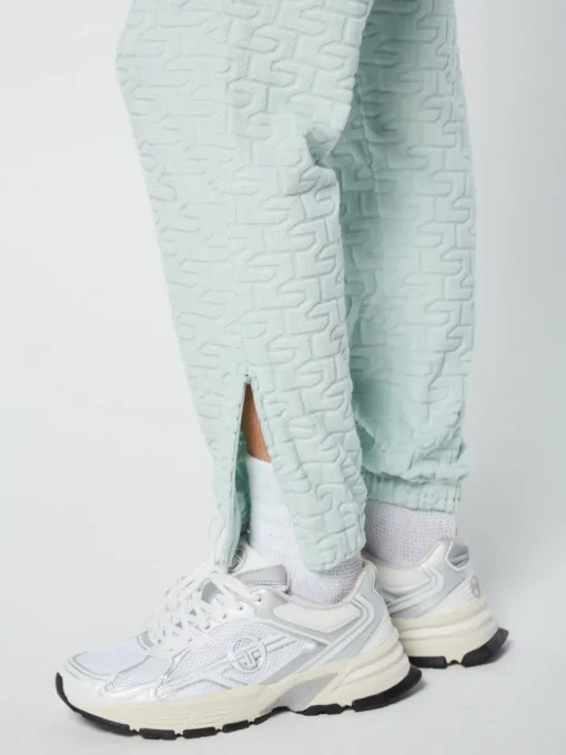 View All|Sergio Tacchini Livata Monogram Track Pant- Surf Spray