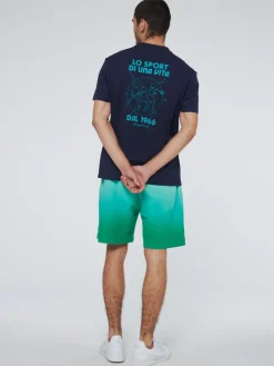 T-Shirts|Sergio Tacchini Lo Sport T-Shirt- Maritime Blue