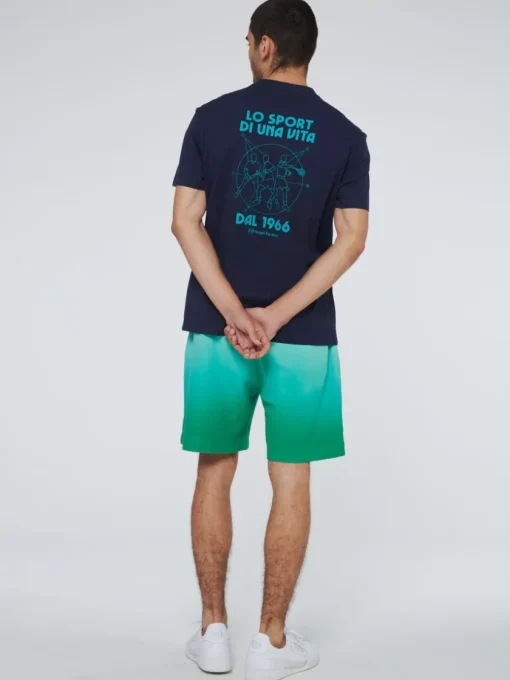 T-Shirts|Sergio Tacchini Lo Sport T-Shirt- Maritime Blue