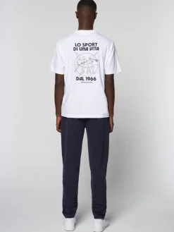 T-Shirts|Sergio Tacchini Lo Sport T-Shirt-White