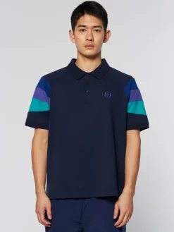 Polos|Sergio Tacchini Macao Polo- Maritime Blue