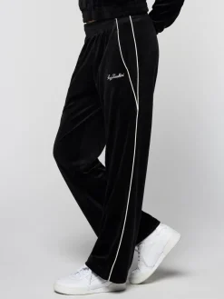 Velour|Sergio Tacchini Mare Velour Pant- Black Beauty