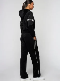 Velour|Sergio Tacchini Mare Velour Pant- Black Beauty