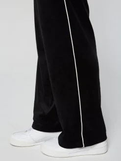 Velour|Sergio Tacchini Mare Velour Pant- Black Beauty
