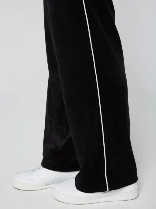 Velour|Sergio Tacchini Mare Velour Pant- Black Beauty