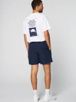 View All|Sergio Tacchini Merlata Water-Reactive Swim Short- Maritime Blue