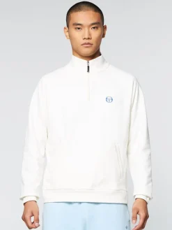 Sweatshirts And Hoodies|Sergio Tacchini Mezza Half Zip- Gardenia