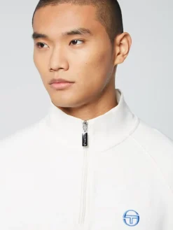 Sweatshirts And Hoodies|Sergio Tacchini Mezza Half Zip- Gardenia