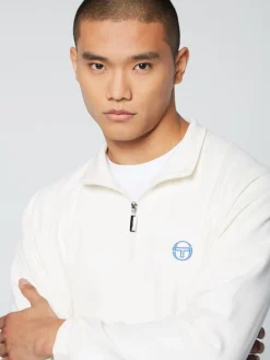Sweatshirts And Hoodies|Sergio Tacchini Mezza Half Zip- Gardenia