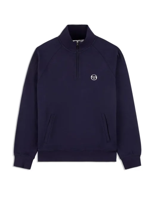 Sweatshirts And Hoodies|Sergio Tacchini Mezza Half Zip- Maritime Blue