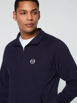 Sweatshirts And Hoodies|Sergio Tacchini Mezza Half Zip- Maritime Blue