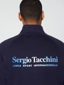 Sweatshirts And Hoodies|Sergio Tacchini Mezza Half Zip- Maritime Blue