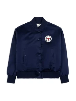 View All|Sergio Tacchini Miss Angela Bomber Jacket- Maritime Blue