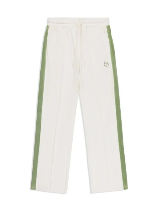 Velour|Sergio Tacchini Miss Carlotta Velour Track Pant-Gardenia