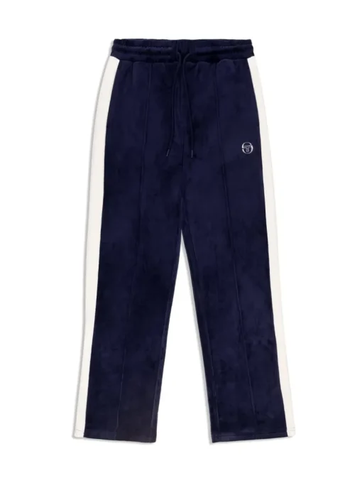 Tracksuits|Sergio Tacchini Miss Carlotta Velour Track Pant- Maritime Blue