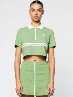 Tops And Sports Bras|Sergio Tacchini Miss Supermac Polo- Jade Green