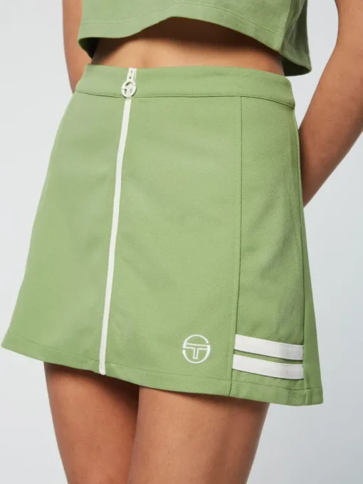 For The Court|Sergio Tacchini Miss Supermac Skirt- Jade Green