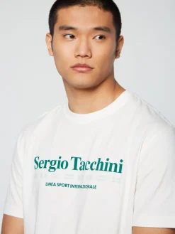 T-Shirts|Sergio Tacchini Monda T-Shirt- Gardenia