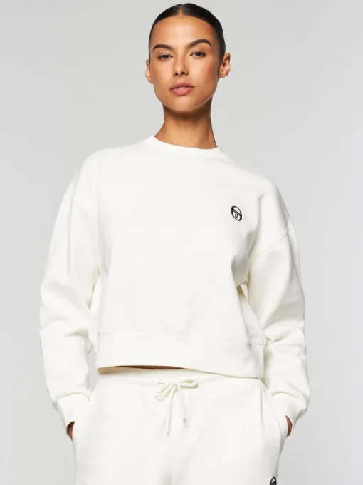 View All|Sergio Tacchini Monique Crewneck- Gardenia