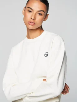 View All|Sergio Tacchini Monique Crewneck- Gardenia