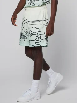 Shorts And Swim|Sergio Tacchini Monte Carlo Cabana Short- Multi/ Multi