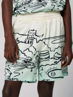 Shorts And Swim|Sergio Tacchini Monte Carlo Cabana Short- Multi/ Multi