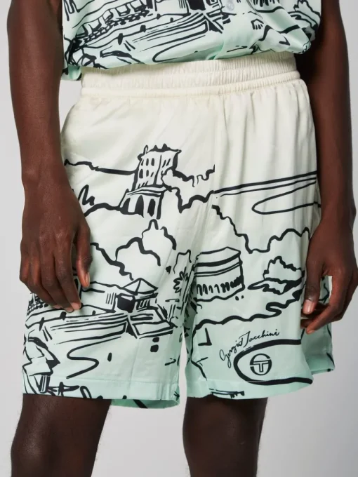 Shorts And Swim|Sergio Tacchini Monte Carlo Cabana Short- Multi/ Multi