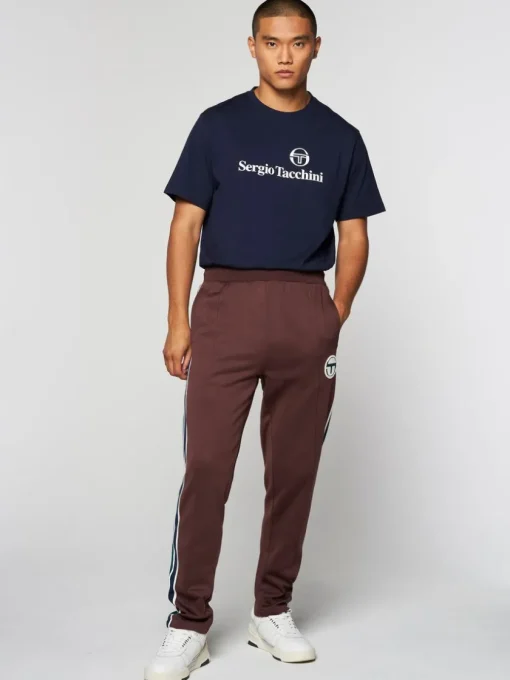 Pants And Sweatpants|Sergio Tacchini Monte Jogger Archivio- Deep Mahogany