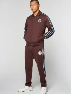 Tracksuits|Sergio Tacchini Monte Track Jacket Archivio- Deep Mahogany