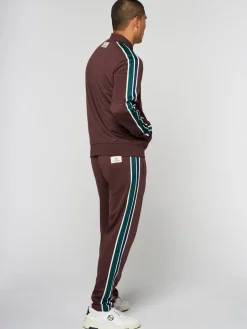 Tracksuits|Sergio Tacchini Monte Track Jacket Archivio- Deep Mahogany