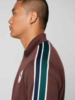 Tracksuits|Sergio Tacchini Monte Track Jacket Archivio- Deep Mahogany