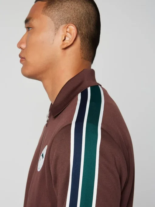 Tracksuits|Sergio Tacchini Monte Track Jacket Archivio- Deep Mahogany
