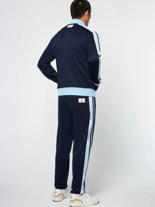 Jackets|Sergio Tacchini Monte Track Jacket Archivio- Maritime Blue