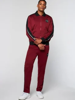 Jackets|Sergio Tacchini Monte Track Jacket Archivio- Merlot