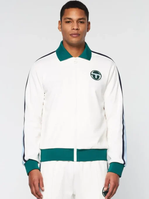 Jackets|Sergio Tacchini Monte Track Jacket Archivio- Gardenia