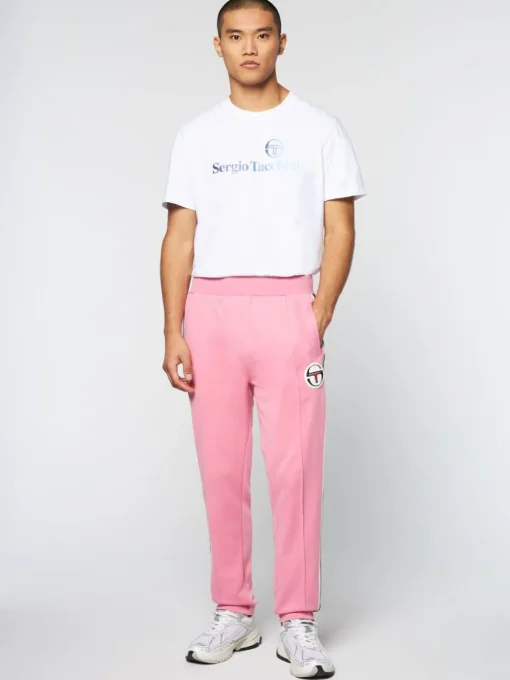 View All|Sergio Tacchini Monte Track Pant Archivio- Wild Rose
